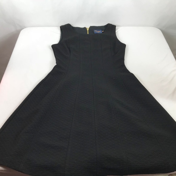 Just... Taylor dress size 2 black sleeveless midi - Picture 6 of 8